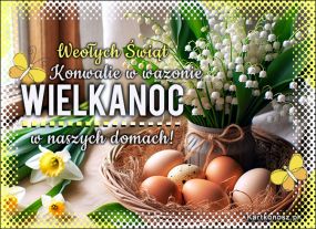 Konwalie na Wielkanoc