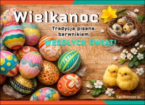 Wielkanoc - Tradycja pisana barwnikiem