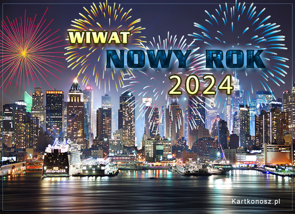 Nowy Rok 2024 w mieście