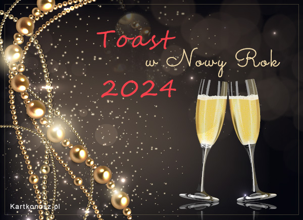 Toast w Nowy Rok 2024