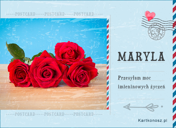 Pocztówka dla Maryli