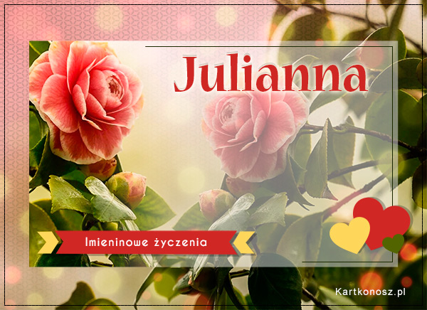 Imieniny Julianny