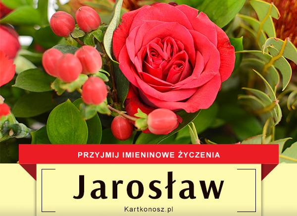 Jarosław - Kartka Imieninowa