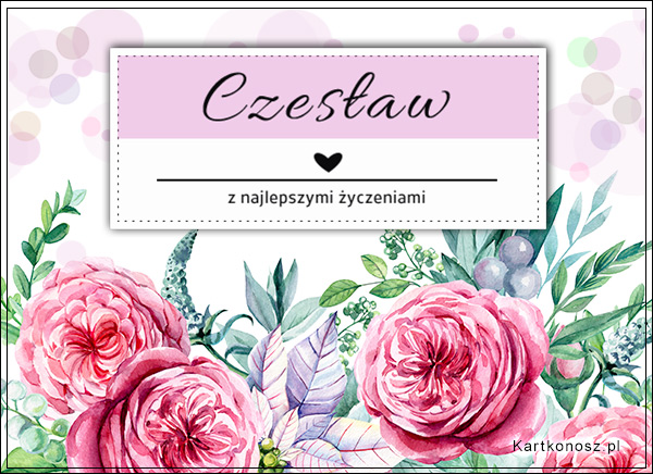 Kartka dla Czesława