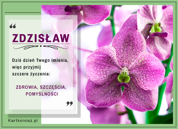 Kartka dla Zdzisława