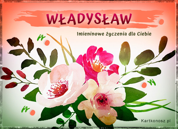 Władysław - Kartka Imieninowa