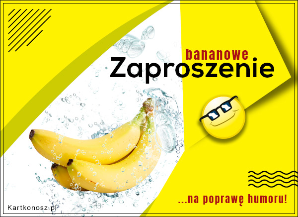 Bananowe Zaproszenie