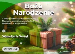 Kartka Wesołych Świąt!